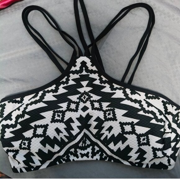 Seafolly Australia Kasbah High Neck Bikini Top Only - Picture 1 of 3